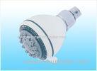 Saving Water Plastic Chromed 7 Function Overhead Shower Head For Silver