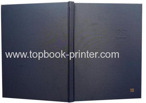 High-quality hot-stamped square-backed hardcover book printer in China