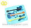 Creative Guitar shape health Silicone Ice Cube Trays , seasy to clean