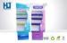 350g CCNB & White flute Paper Cardboard Advertising Displays For Toothbrush