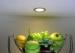 Recessed Acrylic Round led under cabinet lighting dimmable , warm led puck lights