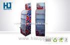 Four Color Printing Cosmetic Display Stand,Cardboard Floor Display Stand Manufacturer For Cosmetic
