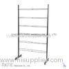 Steel Metal Free Standing Clothes Rack Boutique Clothing Display Racks