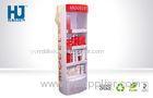 Promotion Retail Cosmetic Display Stand / Makeup Shop Cardboard Display Stand