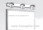 Wall Modern Bathroom Lights / Crystal LED Mirror Front Lighting 9W