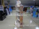 Recycled Cardboard Material Retail Display Shelf , Champagne Display Stands