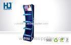 Blue Nivea Cosmetic Display Stand , Face Cream Advertising Floor Cardboard Display Rack