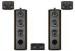 Hi Fi Home Theater System Hi End Passive Speaker with Luxury Rosewood Veneer