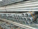 Black ERW Welded Steel Pipe With Plain / Beveled Ending DIN JIS Anti Corrosion