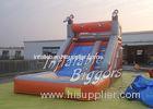 Safe Pirate Ship Inflatable Water Slide Playground For Commercial