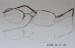 Half Rim Stainless Steel Optical Frames For Women , Rectangular Glasses Frames