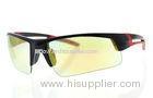 Light weight Road Running Polarized Sport Sunglasses With Soft Rubber Nose Ridge