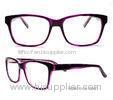 Square Shape Special Color Acetate Optical Frames For Unisex , Popular Euro Market