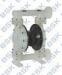 135L/Min 8.3bar Plastic Polypropylene Diaphragm Pump With Flap Valves