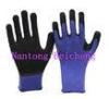 Washable Purple Nitrile Work Gloves Comfortable 13 Gauge For Painting