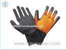 Puncture Resistance Safety Working Latex Coated Gloves With Fluorescent Liner