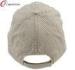 Unstructured Washed Corduroy Embroidered Baseball Caps Putty Low Profile