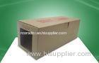 Water - ink Printing / Floxo Printin Corrugated Paper Packageing Boxes Carton Box Eco - friendly &