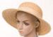 Sinamay Flower Womens Sun Hats / Straw Braid With 8.5cm Brim For Leisure