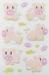Fuzzy PVC pink cute animal stickers / 3D Puffy Stickers porkling Dimension