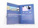 4.3" hardback Rechargeable video business cards for business promotional , 2G / 4G / 8G