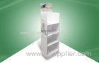 Four Shelf Offset Printing Cardboard Free Standing Display Units