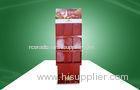 Durable 9 Cell POP Cardboard Display Cardboard Floor Standing Eco-friendly Printing