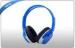 Blue Universal Wireless SD Card Headphones for In - Car Video Listening
