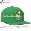 Girls Green Sports Snapback Baseball Caps Adjustable with Heat-Sealed Graphics
