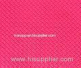 Migration Resistance Faux Leather Fabric For Handbags , Pink Upholstery Fabric