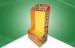 Yellow Retail Desktop POP Cardboard Display Stand for Kid's Game Products
