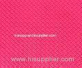 Migration Resistance Faux Leather Fabric For Handbags , Pink Upholstery Fabric