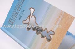 Print laser-cut cover perfect binding books at competitive price