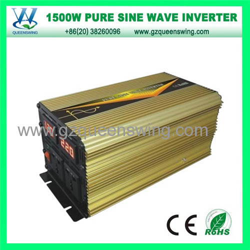 1500W Pure Sine Wave Power Inverter with Digital Display