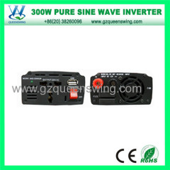 300W off-Grid Pure Sine Wave Car Solar Power Inverter