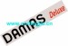 DECAL-DAMAS DLX 77710A83D11-7O2 / 94586374 FOR DAEWOO DAMAS