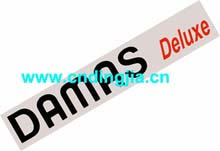 DECAL-DAMAS DLX 77710A83D11-7O2 / 94586374 FOR DAEWOO DAMAS