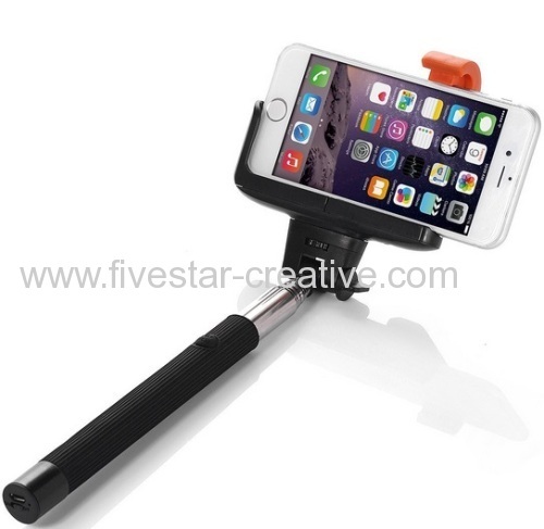 Extendable Camera Self Selfie Portrait Shooting Pole Stick with Bluetooth Wireless Shutter for iPhone Samsung