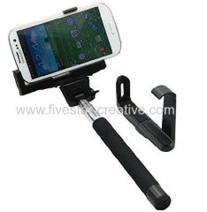 Extendable Camera Self Selfie Portrait Shooting Pole Stick with Bluetooth Wireless Shutter for iPhone Samsung