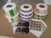 PET Printing Plastic Self Adhesive Labels / Gravure Waterproof Labels For Production