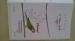 Lively Parrot Embossed Printed Adhesive Labels , custom printed labels