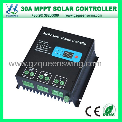 30A MPPT 12/24V Solar Charge Controller for Solar System