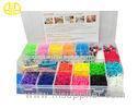 Customized Rainbow Loom Rubber Band , colorful rubber bands for bracelets