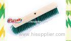 Wooden Sweeping Broom with Stiff Bristle Single Screw Durable Sweeper