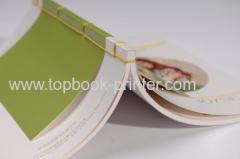 high-quality sewn binding PVC printed cover softback or softcover book printing