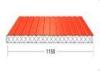 Color coated steel Composite Roof Panels building material for Greenhouse , 1200 Socket