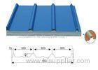 Blue Coated Color Steel Tile Composite Trim Boards 50mm - 300mm