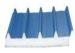 Color coated Lap joint Composite Trim Boards 1.0mm metal roof panels