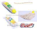 Natural / White Desk Cotton Mop Refill with OEM screw , home cleaning mop