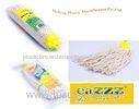 Custom Refill Looped End Cotton Mop head White For Wet Or Dry Use